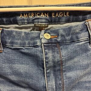 Used American Eagle curvy super hi-rise jeggings